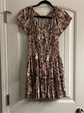 Floral Tiered Boho Dress